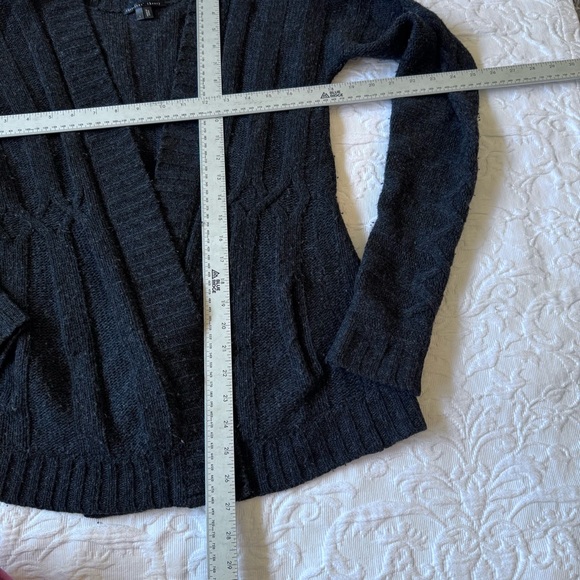 Theyskens’ Theory wool open cardigan sweater Small Gray - Picture 5 of 8